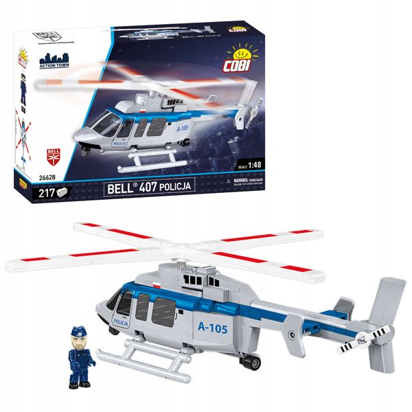 Bell 407 Policja Action Town Cobi zdjęcie 1