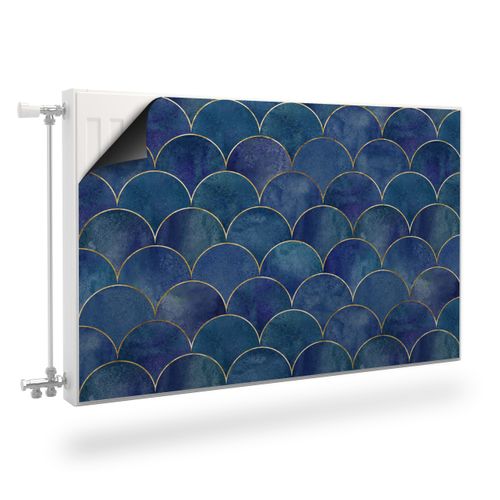 Maskownica MAGNETYCZNA Na Grzejnik Abstrakcja Wzór Geometryczny 120cm x 60cm na Arena.pl