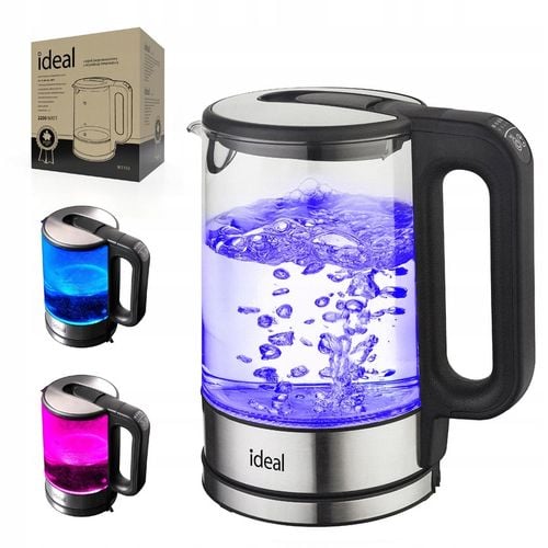 Czajnik elektryczny Ideal IK1103 2200 W 1,7 l czarny na Arena.pl