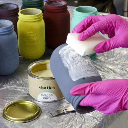 Wosk Chalk-it do ochrony i pielęgnacji drewna Biały - 400ml na Arena.pl