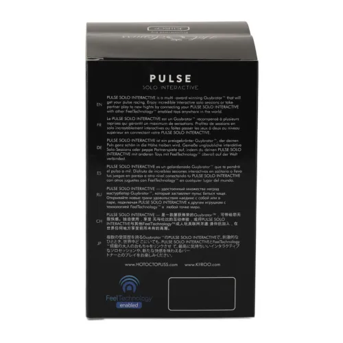 kiiroo pulse solo interactive - intymna maszyna z interaktywnym sterowaniem na Arena.pl