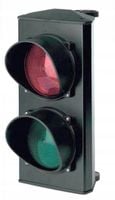 Semafor LED 230V dwukomorowy czerwone-zielone CAME PSSRV2 uchwyt montażowy