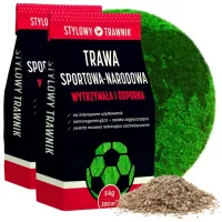 TRAWA NASIONA Sportowa Sport Boiskowa Wytrzymała Odporna na deptanie 10kg