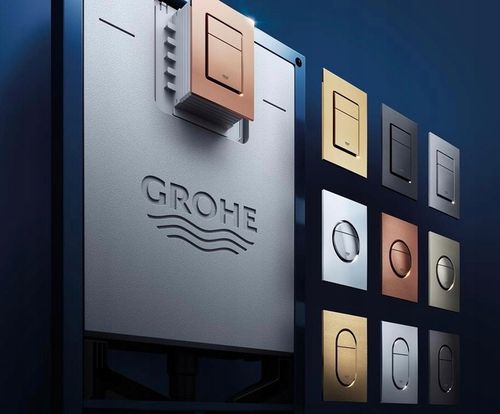 GROHE PRZYCISK DO STELAŻA WC PODTYNKOWY CZARNY MAT Solido Rapid BLACK SKATE na Arena.pl