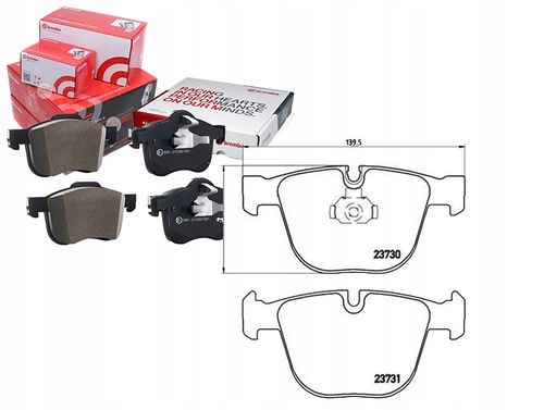 KLOCKI HAM BMW 5 (E60) BREMBO na Arena.pl