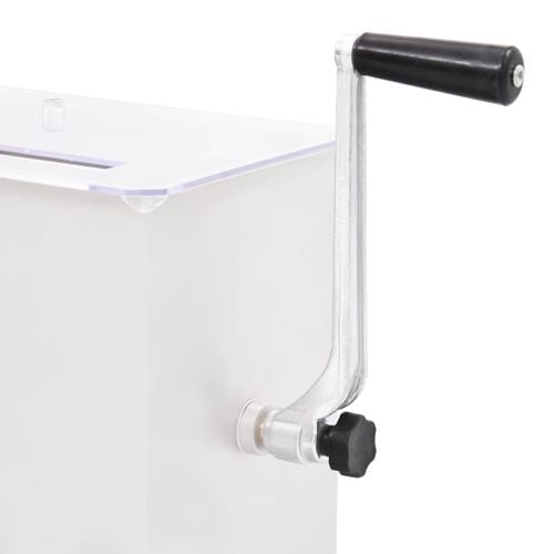 Ręczna mieszarka do mięsa z pokrywką, srebrna na Arena.pl