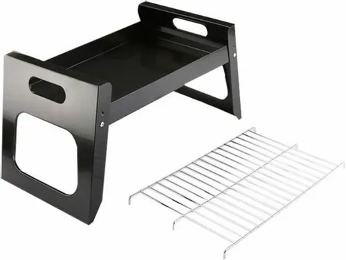 GRILL SKŁADANY TURYSTYCZNY NA KEMPING BBQ PRZENOŚNY WĘGLOWY DO OGRODU BIWAK na Arena.pl