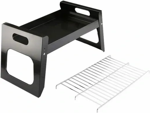 GRILL SKŁADANY TURYSTYCZNY NA KEMPING BBQ PRZENOŚNY WĘGLOWY DO OGRODU BIWAK zdjęcie 9