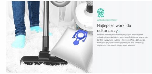 12x WORKI ODKURZACZA ZELMER JUPITER ZVC425HT na Arena.pl