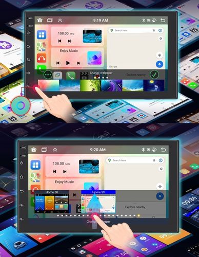 RADIO SAMOCHODOWE 2 DIN 6GB RAM ANDROID AUTO CARPLAY ANDROID 15 RDS na Arena.pl