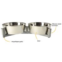 dingo zestaw do karmienia 2 x 1120 ml