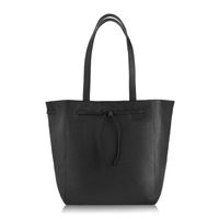 torba shopper skórzana damska na ramię paolo peruzzi in-64-bl