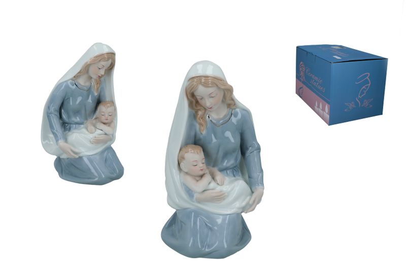 Figurka - Maria z dzieciątkiem zdjęcie 1