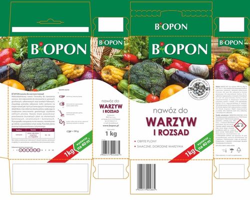 nawóz do warzyw granulat 1kg na Arena.pl