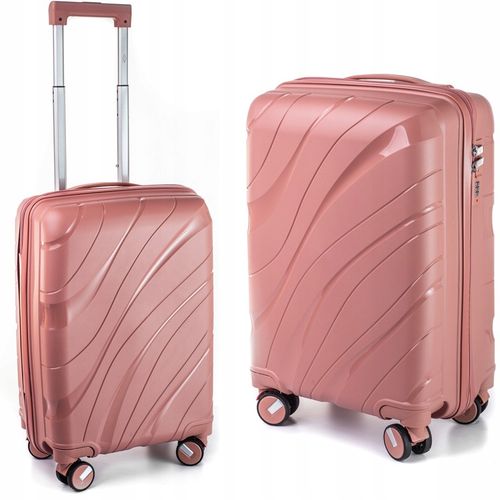 MAŁA WALIZKA PODRÓŻNA L NIEZNISZCZALNA POLIPROPYLEN RGL BAGAŻ PODRĘCZNY na Arena.pl