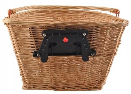 KOSZYK WIKLINOWY NA ROWER ZAKUPY ODPINANY + WKŁAD na Arena.pl