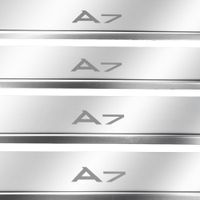 Listwa progowa AUDI A7 4G9 Stal nierdzewna 304 połysk 4szt