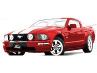 100X40CM MUSTANG GT OBRAZ DREWNO