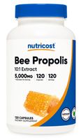 NUTRICOST Bee Propolis 10:1 5000 mg - Ekstrakt z propolisu pszcz (120 kaps)