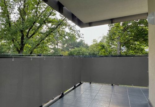Osłona balkonowa balkon taras płot 1X6m szara na Arena.pl