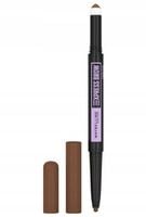 maybelline brow satin duo kredka do brwi 02 medium brown