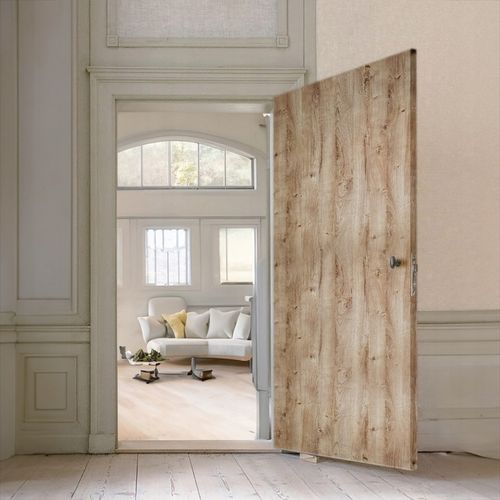 Okleina Samoprzylepna PCV Na Drzwi Dąb RIBBEC Renowacja Mebli Szer na Arena.pl