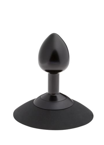 MALESATION Alu-Plug with suction cup small, black na Arena.pl