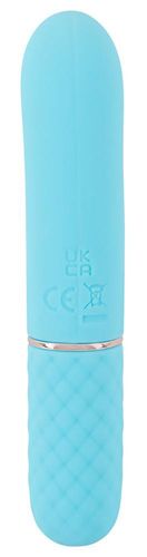 mini wibrator cuties niebieski silikonowy usb 11,8 cm na Arena.pl