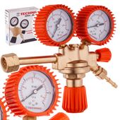 reduktor butlowy propan butan lpg 2 manometry mosiężny korpus zawór