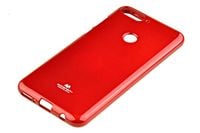 Etui Mercury Goospery Jelly Case do Huawei Y7 2018 / Y7 Prime 2018 / Enjoy 8/ Honor 7C czerwony
