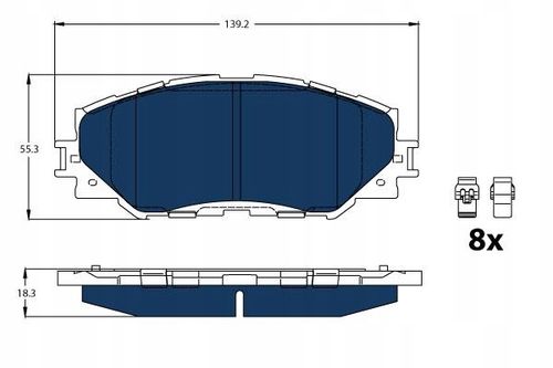 TRW KLOCKI HAMULCOWE GDB3425BTE na Arena.pl