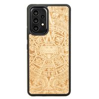 drewniane etui na samsung galaxy a53 5g kalendarz aztecki aniegre
