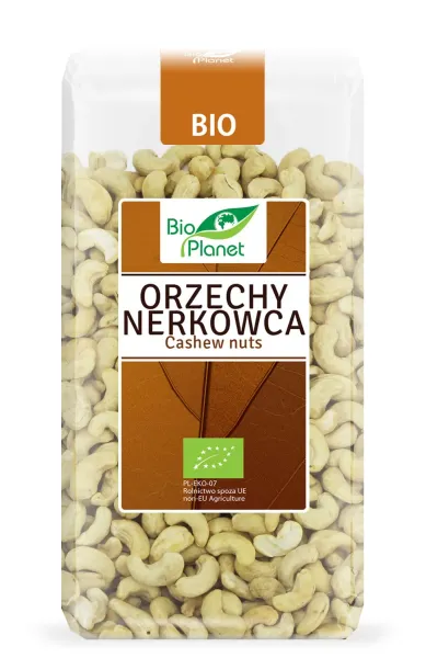 Orzechy Nerkowca BIO 350 g - BIO Planet zdjęcie 1