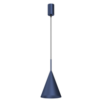 Lampa wisząca CAPITAL NAVY BLUE Ø17cm 1xGX53