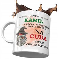 Kubek Dla Kamila Kolegi Męża Przyjaciela Prezent Z Nadrukiem Ze Zdjęciem