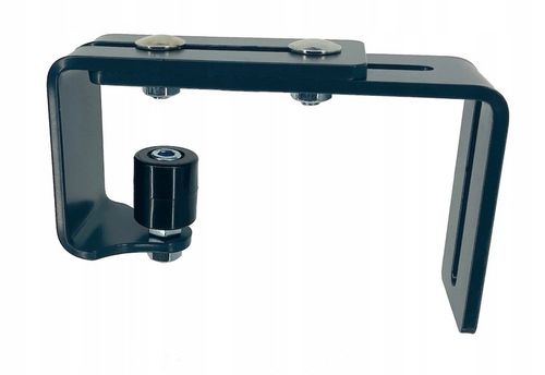 Uchwyt kątownik rolki prowadzącej bramy przesuwnej ocynk+lakier na Arena.pl