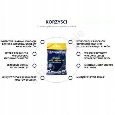 Preparat , 4 kg, Sandezia zdjęcie 4