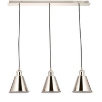 Lampa wisząca nad wyspę L&-197839 Light& na listwie nikiel