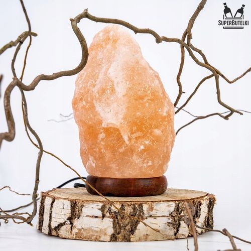 LAMPA SOLNA 3-5 kg sól himalajska JONIZATOR LAMPKA NOCNA Z SOLI NATURALNA na Arena.pl