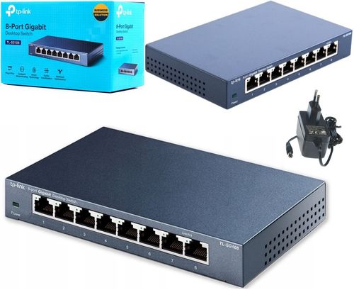 SWITCH TL-SG108 8-PORTOWY TP-LINK na Arena.pl