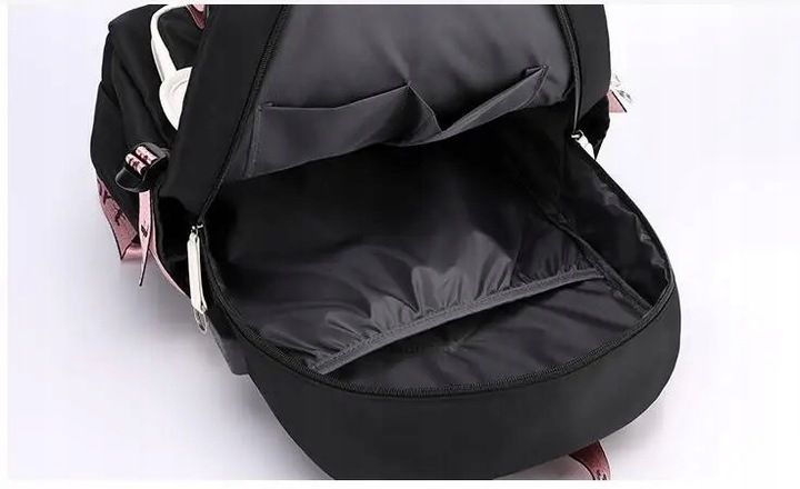 Plecak Tornister Stitch wielokomorowy port USB,4 5 6 klasa SUPER JAKOŚĆ zdjęcie 2