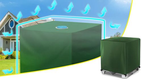 POKROWIEC OSŁONA PLANDEKA NA ZBIORNIK WODĘ MAUZER IBC 1000L OXFORD na Arena.pl