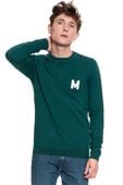 MUSTANG Emil C Jumper MĘSKI SWETER KLASYCZNY DEEP TEAL 1008650 6433 S