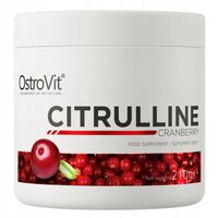 OstroVit Citrulline 210 g JABŁCZAN CYTRULINY B6 Żurawinowy