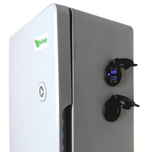 SKRZYNKA SOLARNA DO PANELU ABS 18Ah 2xUSB 12V na Arena.pl