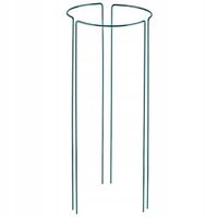 PODPORA OGRODOWA NA KWIATY RÓŻE METALOWA DO ROŚLIN 45 cm OBEJMA 3szt