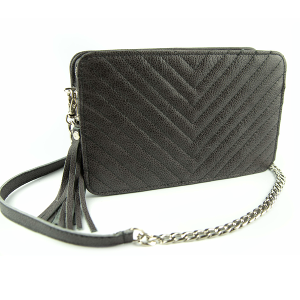 T-07 Torebka Marita-skalisty siwy KEMER zdjęcie 1