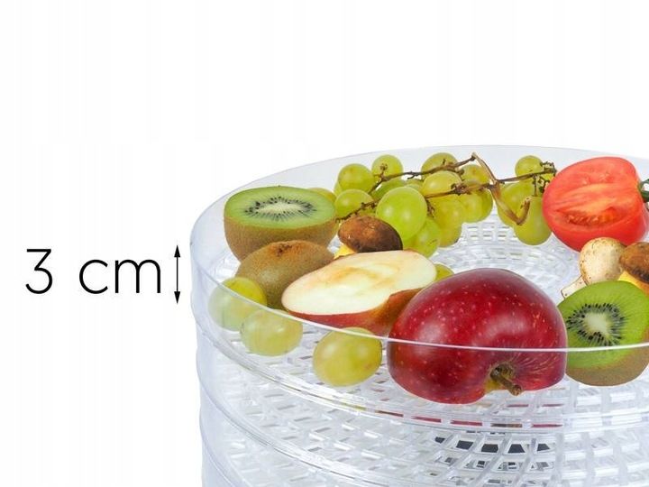 MOCNA SUSZARKA DO GRZYBÓW OWOCÓW WARZYW POJEMNOŚĆ I WIELKOŚĆ XXL zdjęcie 4