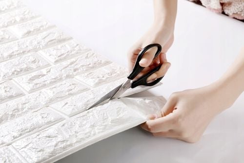 x10 PANEL PANELE ŚCIENNE 3D SAMOPRZYLEPNE TAPETA CEGŁA PŁYTA KASETON 5,4 m2 na Arena.pl