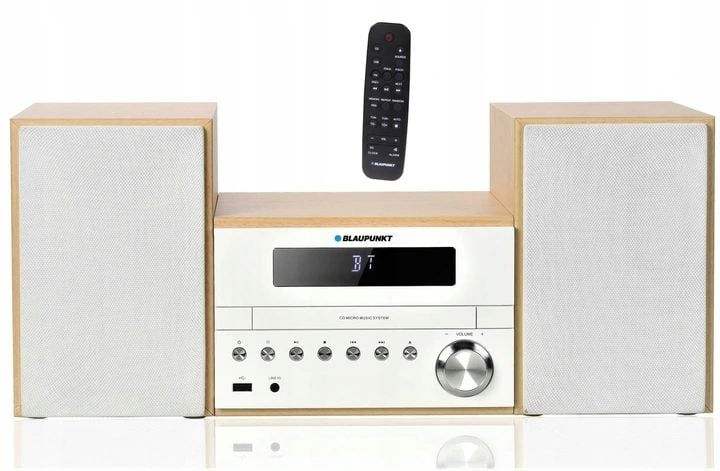 Wieża Stereo Blaupunkt Ms45Bt Bt Mp3 Usb Pilot Cd zdjęcie 3